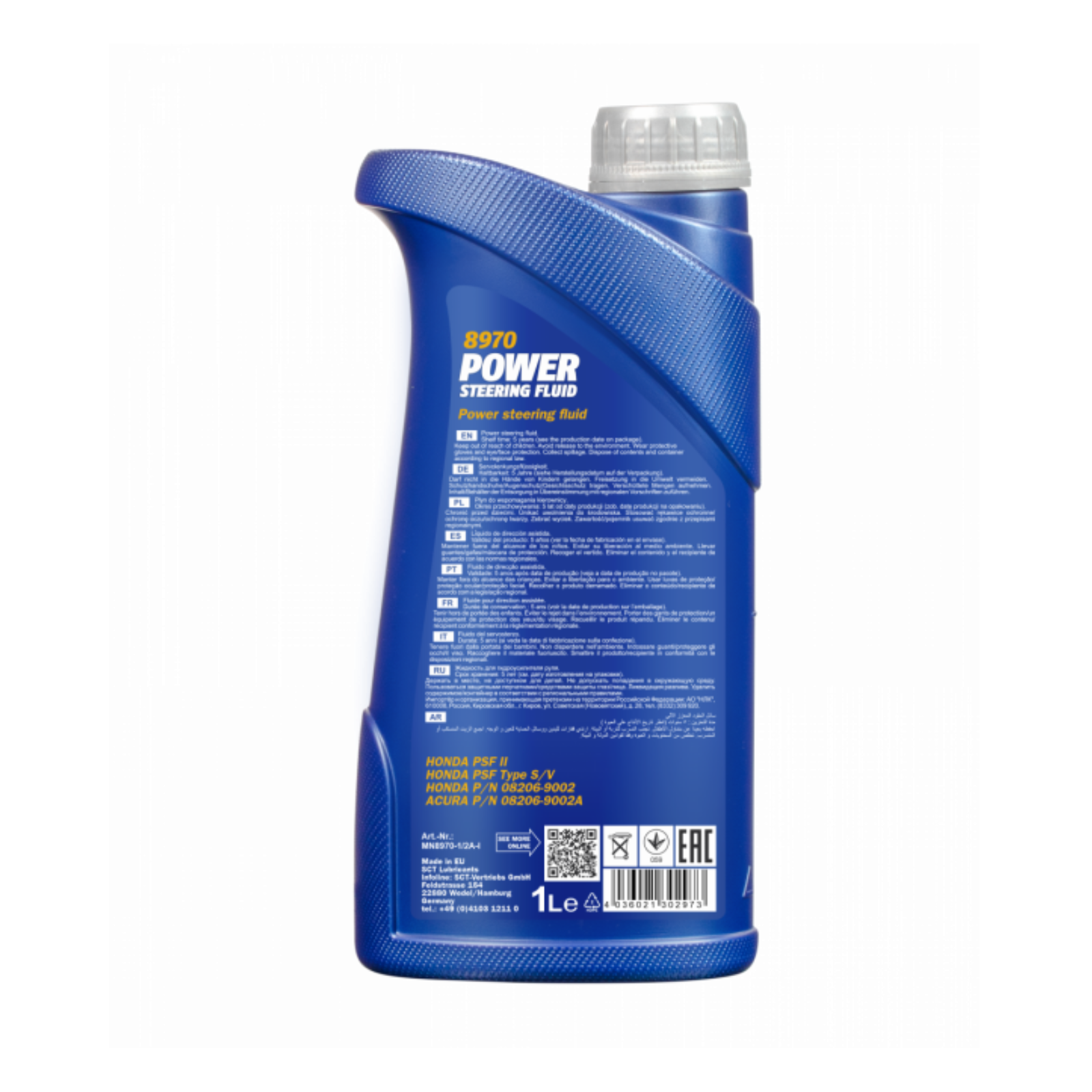Mannol - 8970 Power Steering Fluid Special Synthetic Fluid
