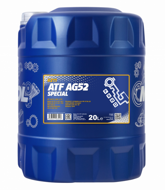 Mannol - 8211 ATF AG52 Automatic Transmission Fluid