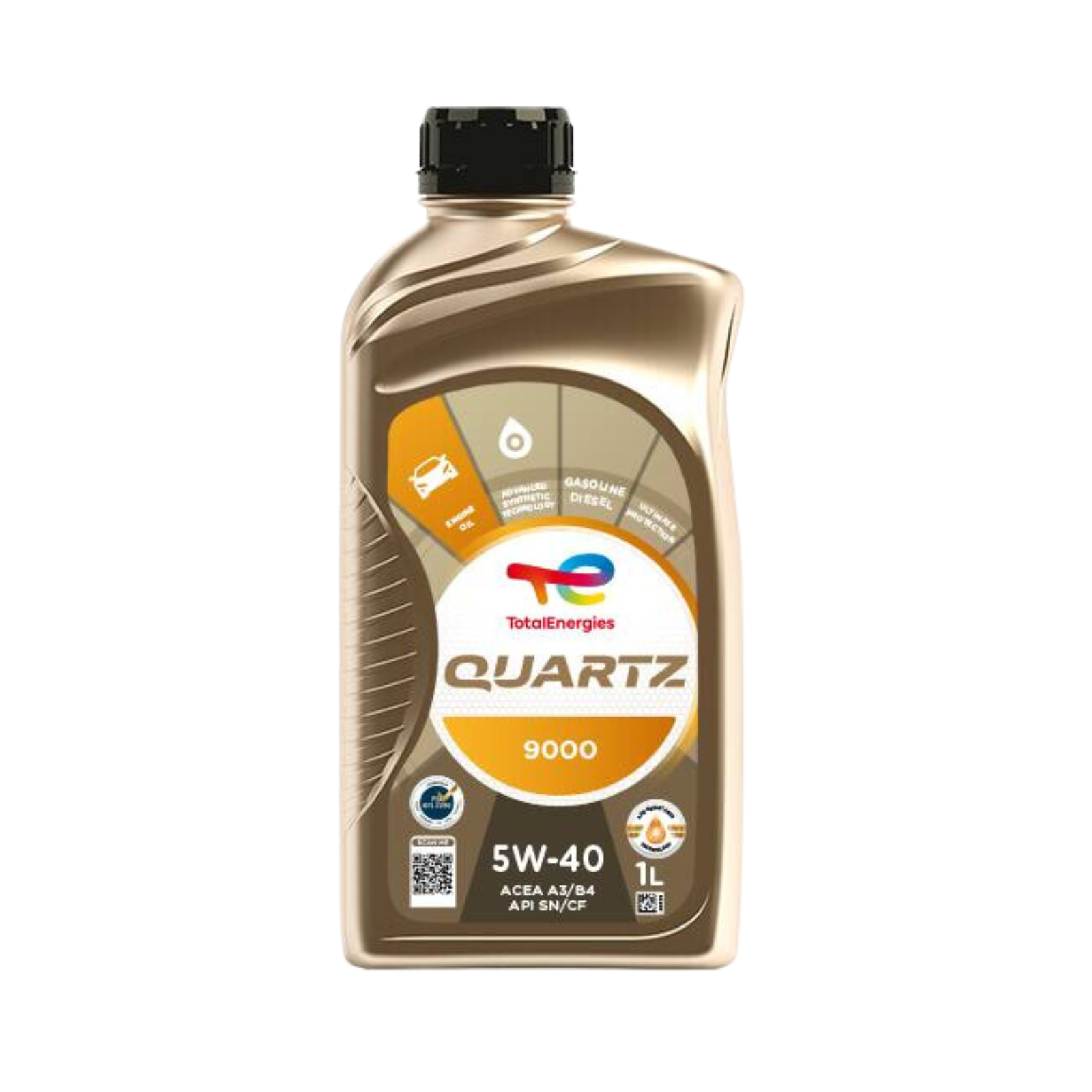 Total Quartz 9000 5W-40 1L Engine Oil