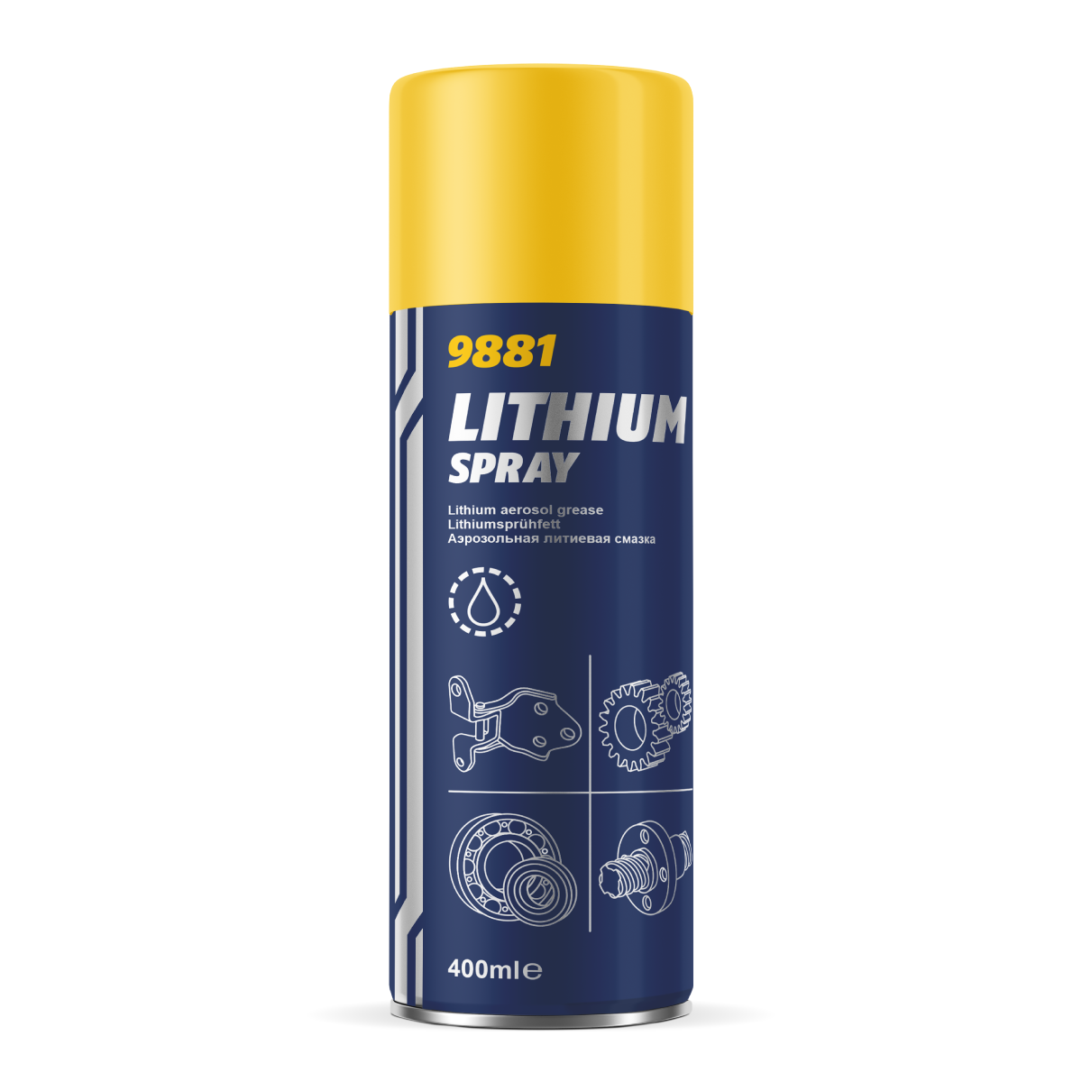 Mannol - 9881 Lithium Spray - 400ml