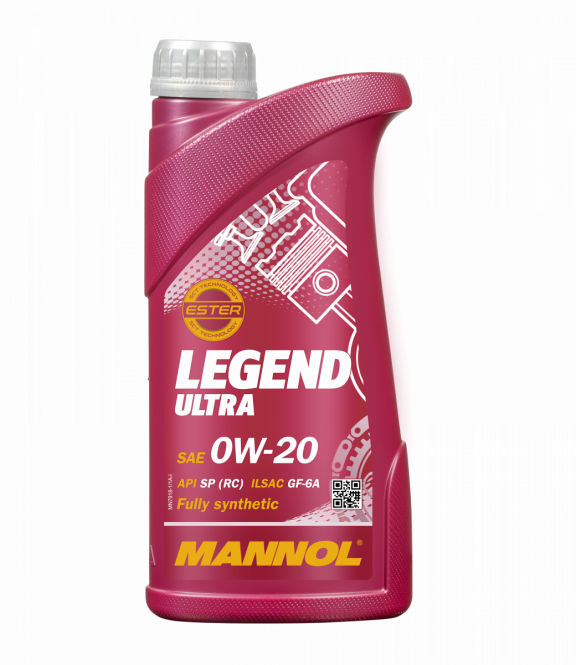 Mannol - 7918 Legend Ultra 0W-20 API SN Plus RC 5L Engine Oil