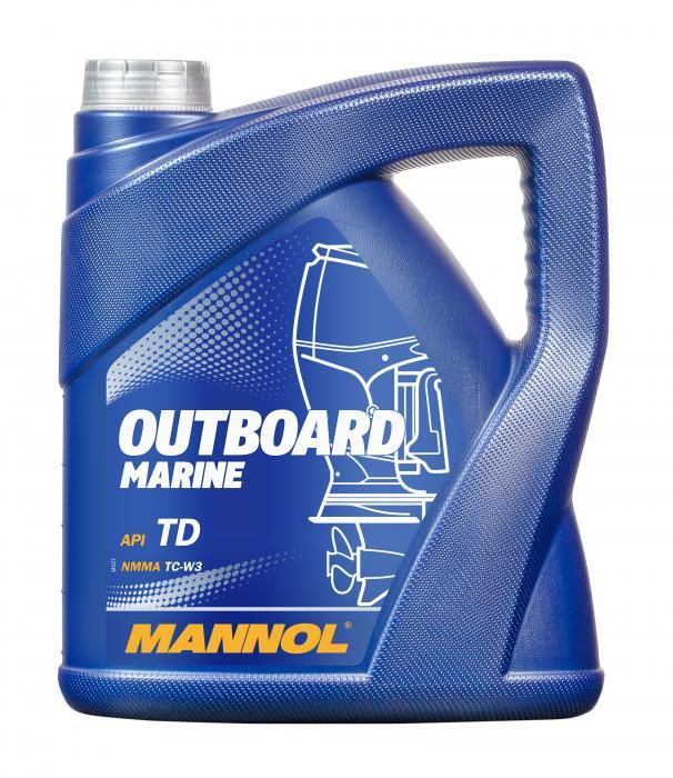 Mannol - 7207 Outboard Marine Engine Oil Motorbike Oil 2-Stroke Engine Oil