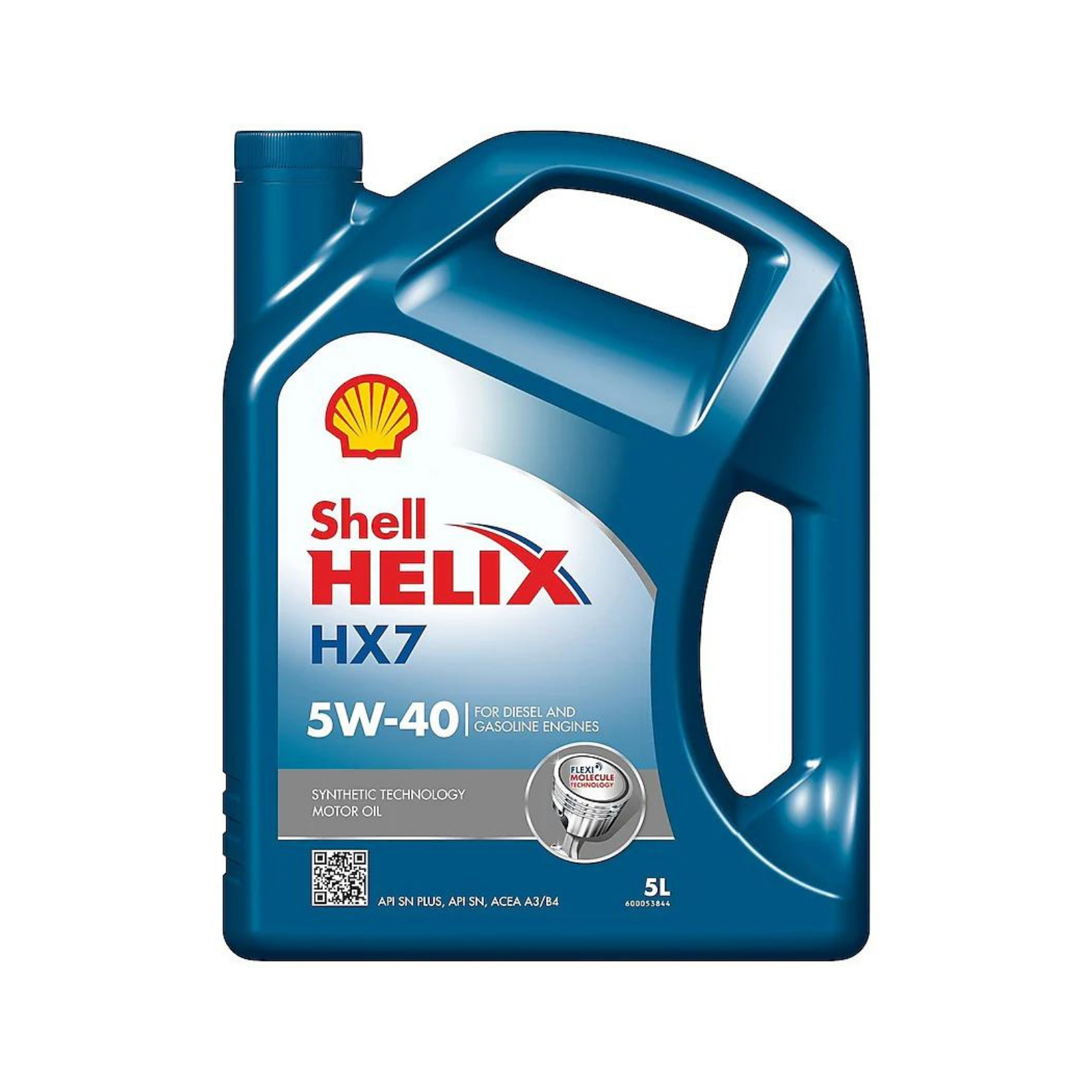 Shell HX7 5W-40 SN+ 5L Engine Oil