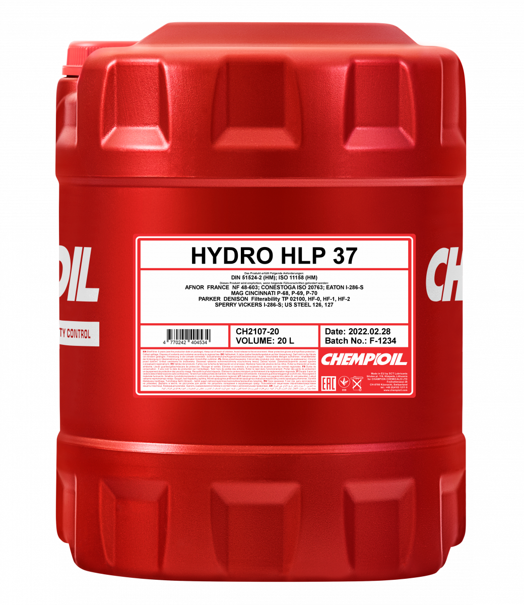 Chempioil - 2107 Hydro HLP 37