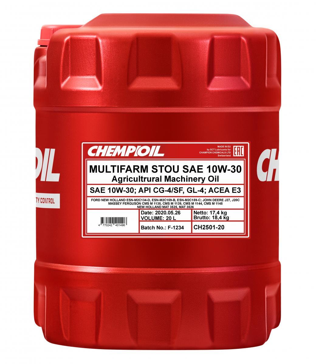Chempioil - 2501 Multifarm STOU SAE 10W-30
