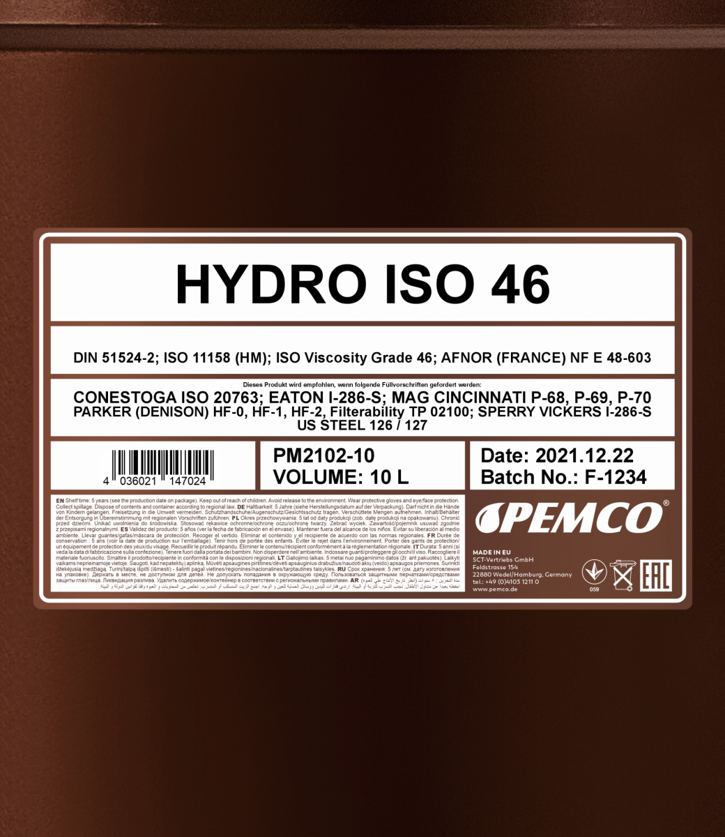 Pemco - Hydro ISO 46