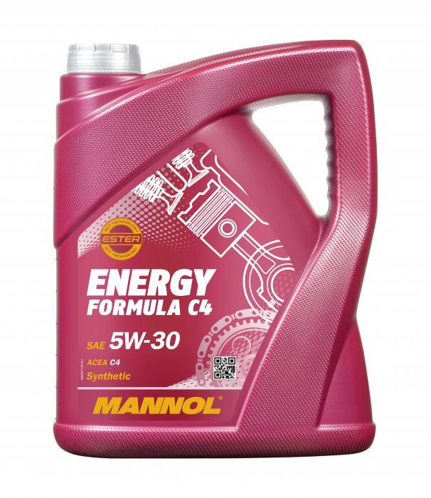 Mannol - 7917 Energy Formula C4 5W-30 5L Engine Oil