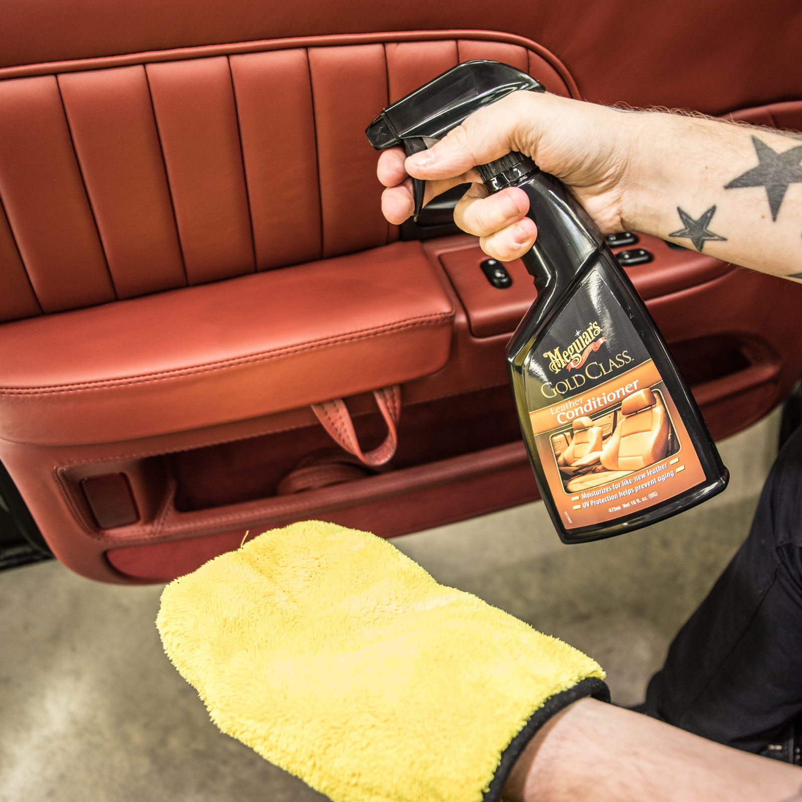 473ML Meguiars Gold Class Leather Conditioner