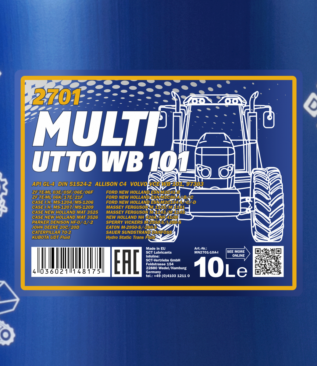 Mannol - 2701 Multi UTTO WB 101