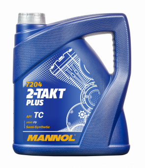 Mannol - 7204 2-Takt Plus 4L Engine Oil Motorbike Oil 2-Stroke Engine Oil