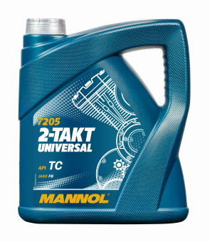 Mannol - 7205 2-Takt Universal 4L Engine Oil Motorbike Oil 2-Stroke Engine Oil