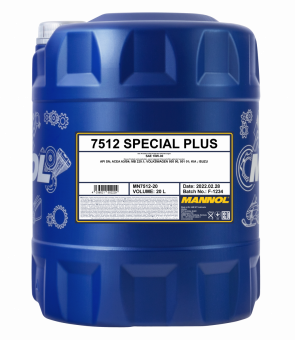 Mannol - 7512 Special Plus 10W-30 20L Engine Oil