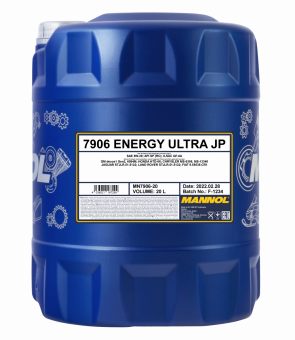 Mannol - 7906 Energy Ultra JP 5W-20 20L Engine Oil