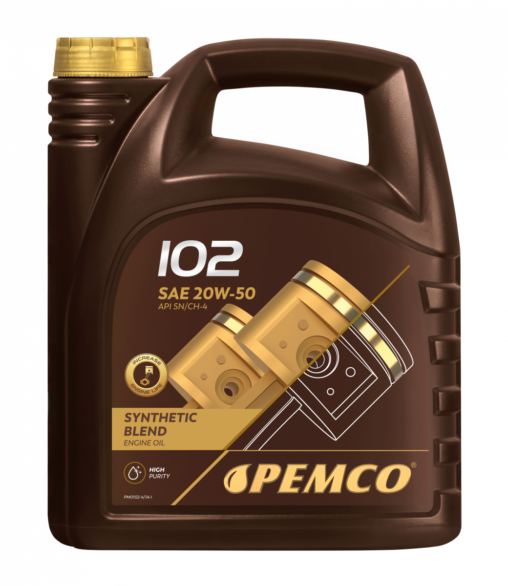 Pemco - iDRIVE 102 20W-50 4L Engine Oil