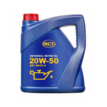 Load image into Gallery viewer, SCT - 5301 Universal Motor Oil 20W-50 Engine Oil

