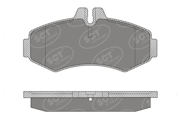 Front Brake Pads Set - SP624