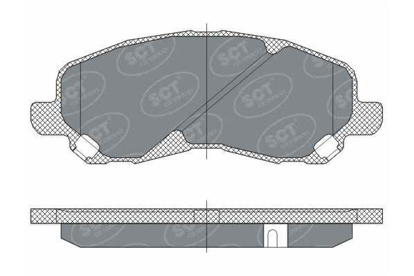 Front Brake Pads Set - SP273