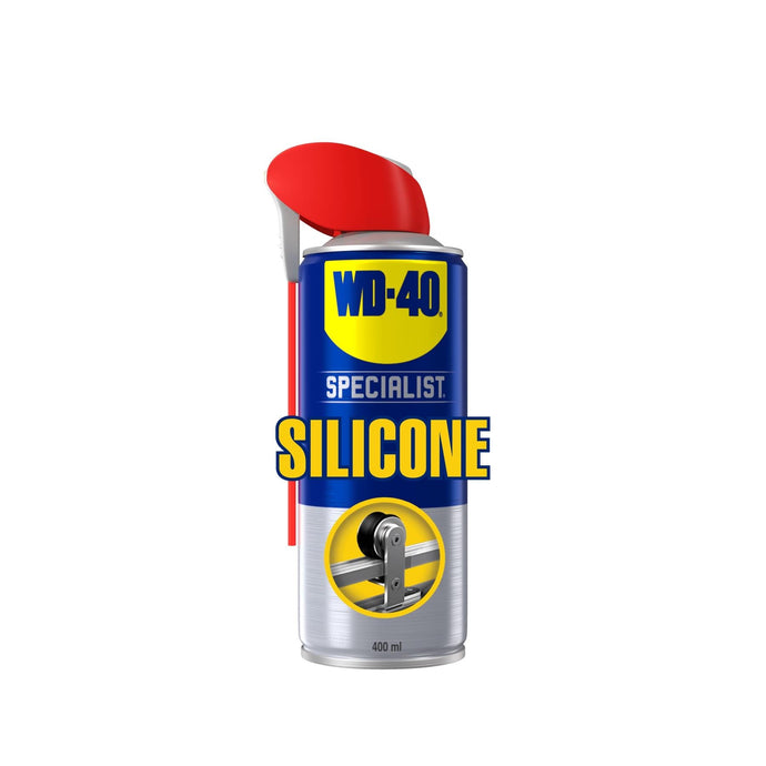 WD-40 - Specialist Silicone Spray with Smart Straw - 400ml
