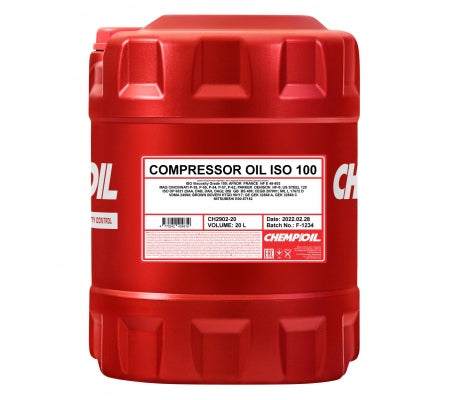 Chempioil - 2902 Compressor Oil ISO 100