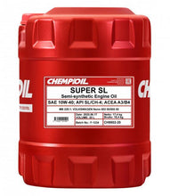 Load image into Gallery viewer, Chempioil Super SL 10W-40 API-SL/CH-4 Semi Synthetic 20L Engine Oil
