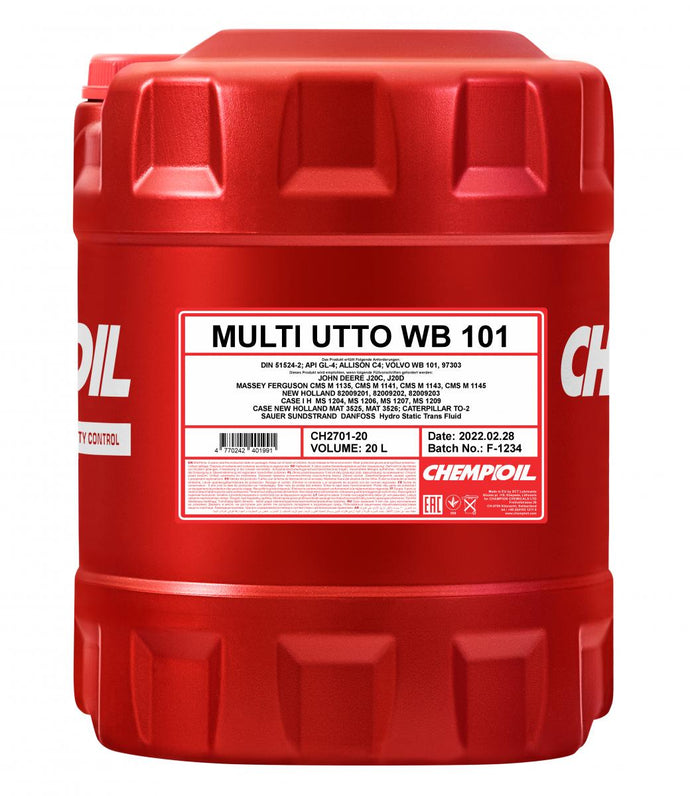 Chempioil 2701 Multi UTTO WB 101 20L