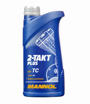 Mannol - 7204 2-Takt Plus 1L Engine Oil Motorbike Oil 2-Stroke Engine Oil
