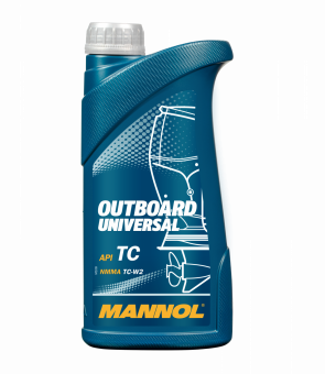 Mannol 7208 Outboard Universal 1L Engine Motorbike Oil 2-Stroke Engine Oil