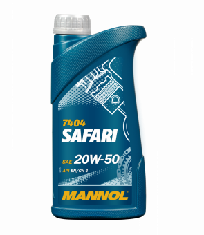 Mannol - 7404 Safari 20W-50 1L Engine Oil