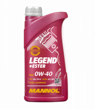 Load image into Gallery viewer, Mannol - 7901 Legend+Ester 0W-40 1L Engine Oil
