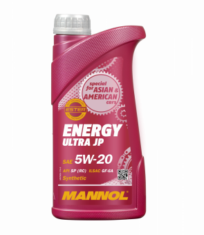 Mannol - 7906 Energy Ultra JP 5W-20 1L Engine Oil